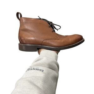 Cole Haan Kennedy Grand Chukka Boots Lace Up Brown Ankle Boots Men’s Size 7M